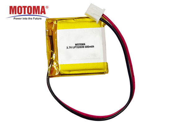 Vloot Tractive Gps Batterij 3.7V 600mah met Hoge Energiedichtheid