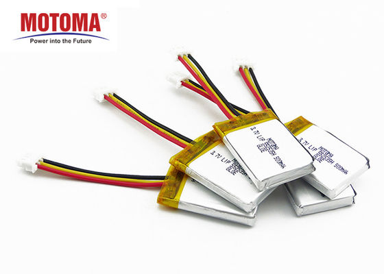 500 Keer Batterijen van Motoma van het Cyclusleven, 3,7 het lithiumbatterij van v 500mah voor Smart Camera