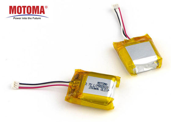 Hoge de Drijversbatterij 250mah 3.7V van Rate Rechargeable GPS voor Fietsdrijver