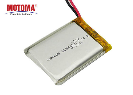 het Lithiumbatterij van 3.7V 600mah voor IOT-de dichtheid van de Apparaten Hoge energie