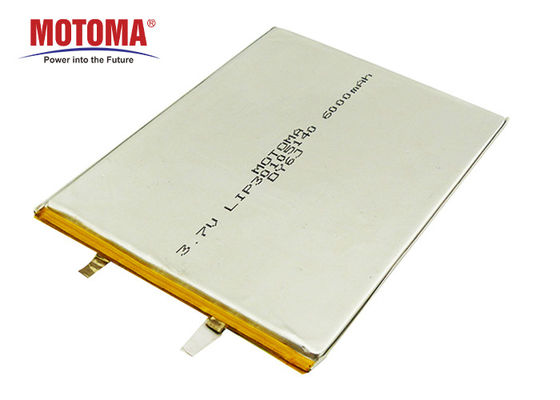 Van de de Tabletbatterij van MOTOMA het Uiterst dunne 3,7 V 6000mah Lange de Cyclusleven