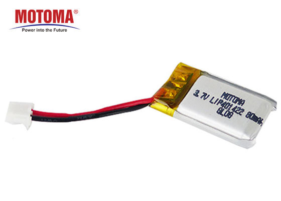 Certificaat van de Batterij3.7v 80mah Ce UL IEC62133 van het Ultrasmall Wearable Apparaat