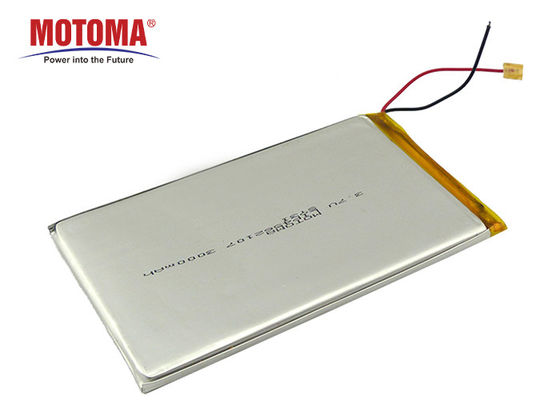 De Batterij 3.7V3000mah 4.5*62*107mm van Rechargable van de hoge Capaciteits Hoge Macht Lang de Batterijpak van het Cyclusduur Wearable Apparaat
