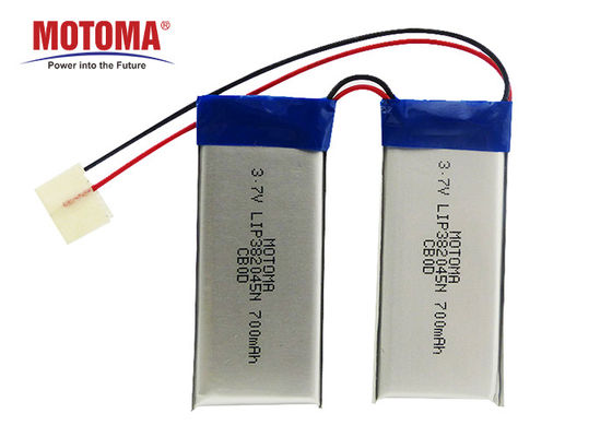 Navulbare Batterij Op hoge temperatuur LIP382045 3.7V 700mAh voor IOT-Apparaat