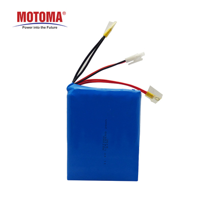Douane 18650 de ionenbatterij van Li pakt 11.1V 20Ah met PCB en Draad/Schakelaar in